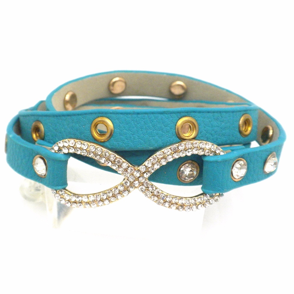 Crystal infinity Bracelet Wrap Around